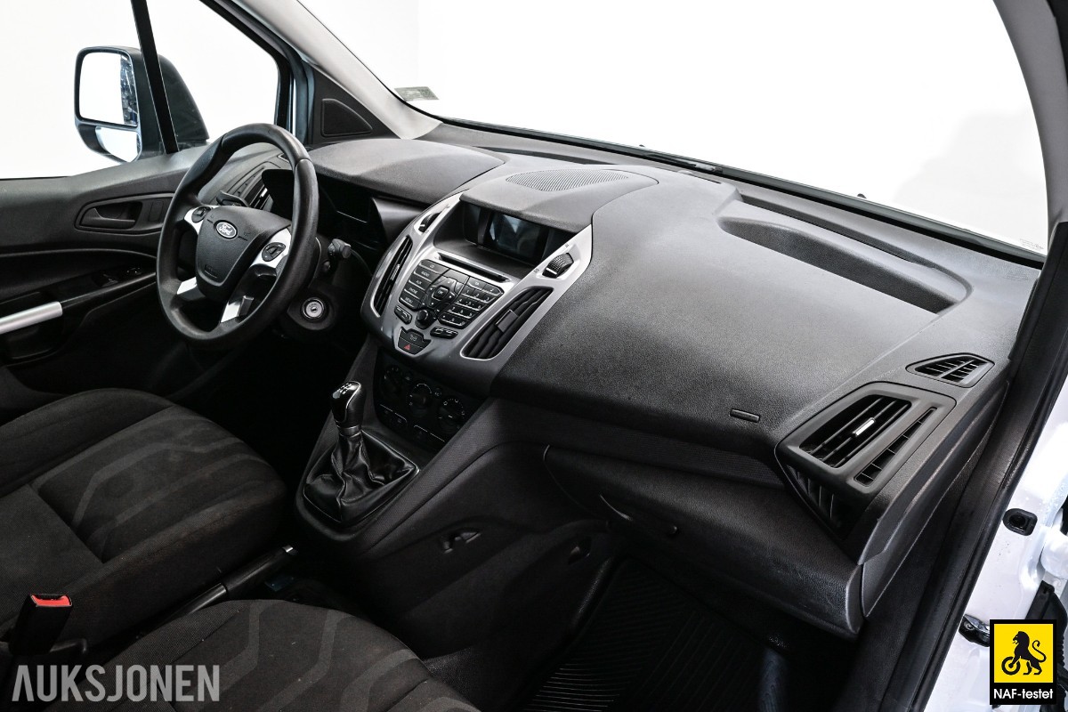 2017 Ford Transit Connect 101HK TDCI 3-SETER HENGERFESTE VARMER SERVICEHISTORIKK