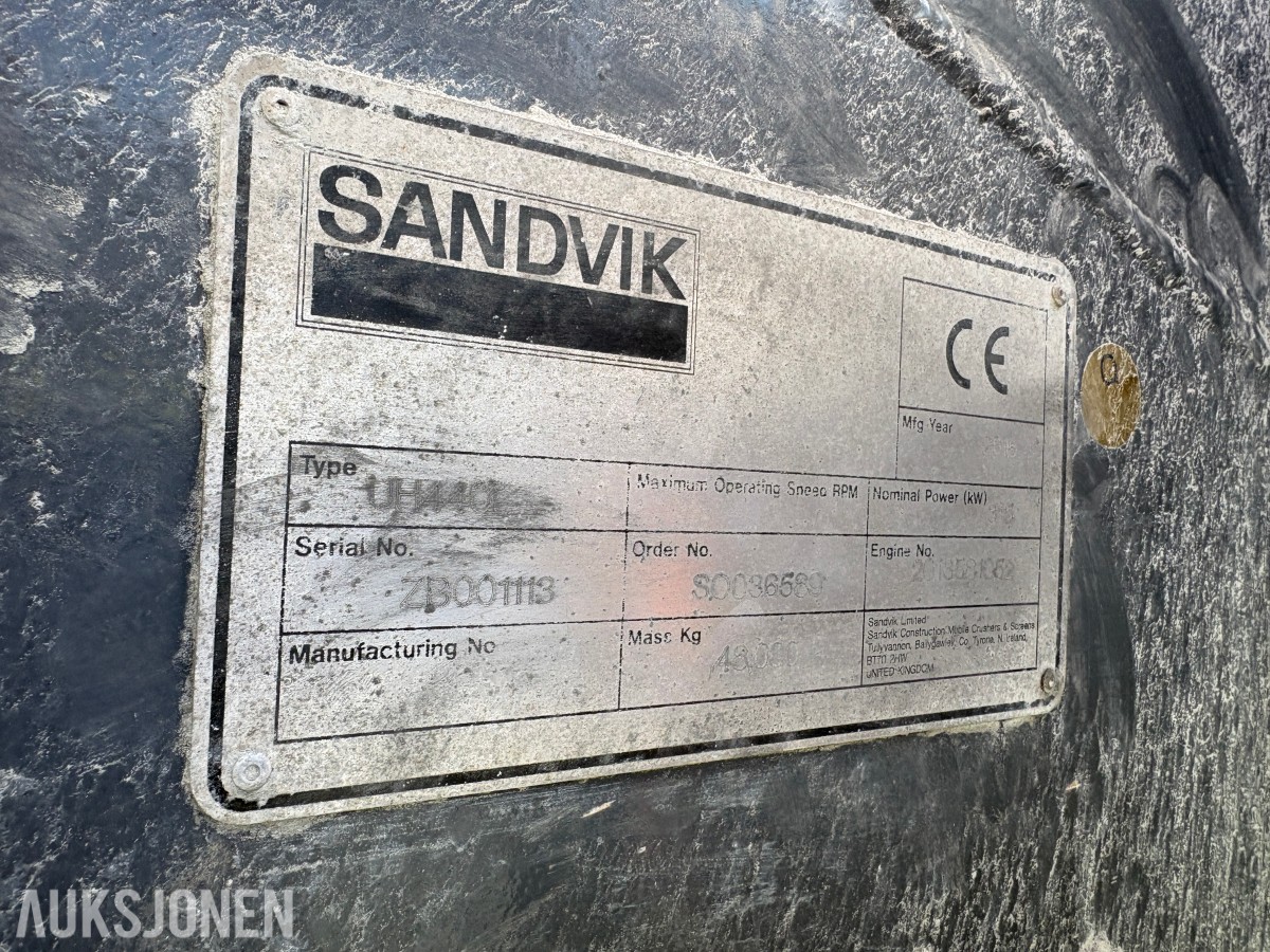 2016 Sandvik UH440i Finknuser