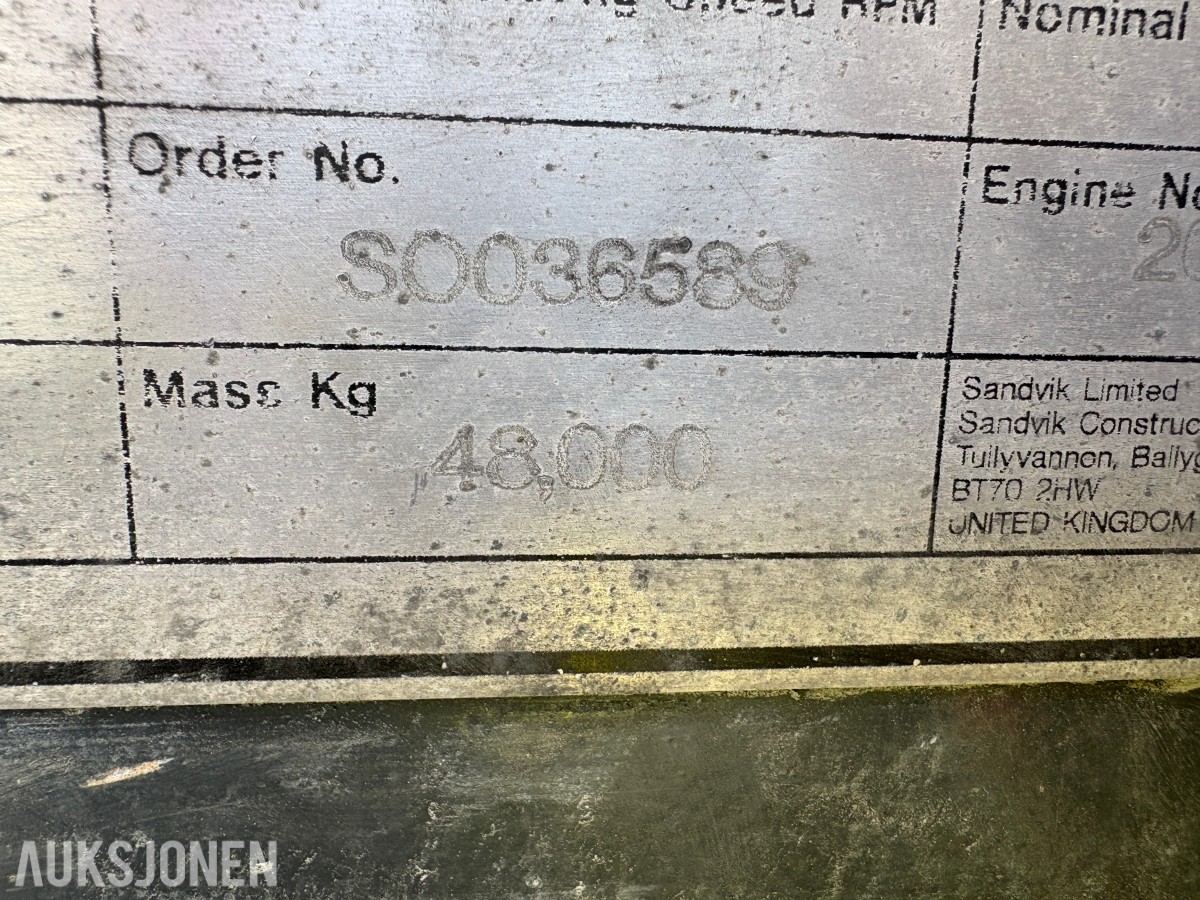 2016 Sandvik UH440i Finknuser