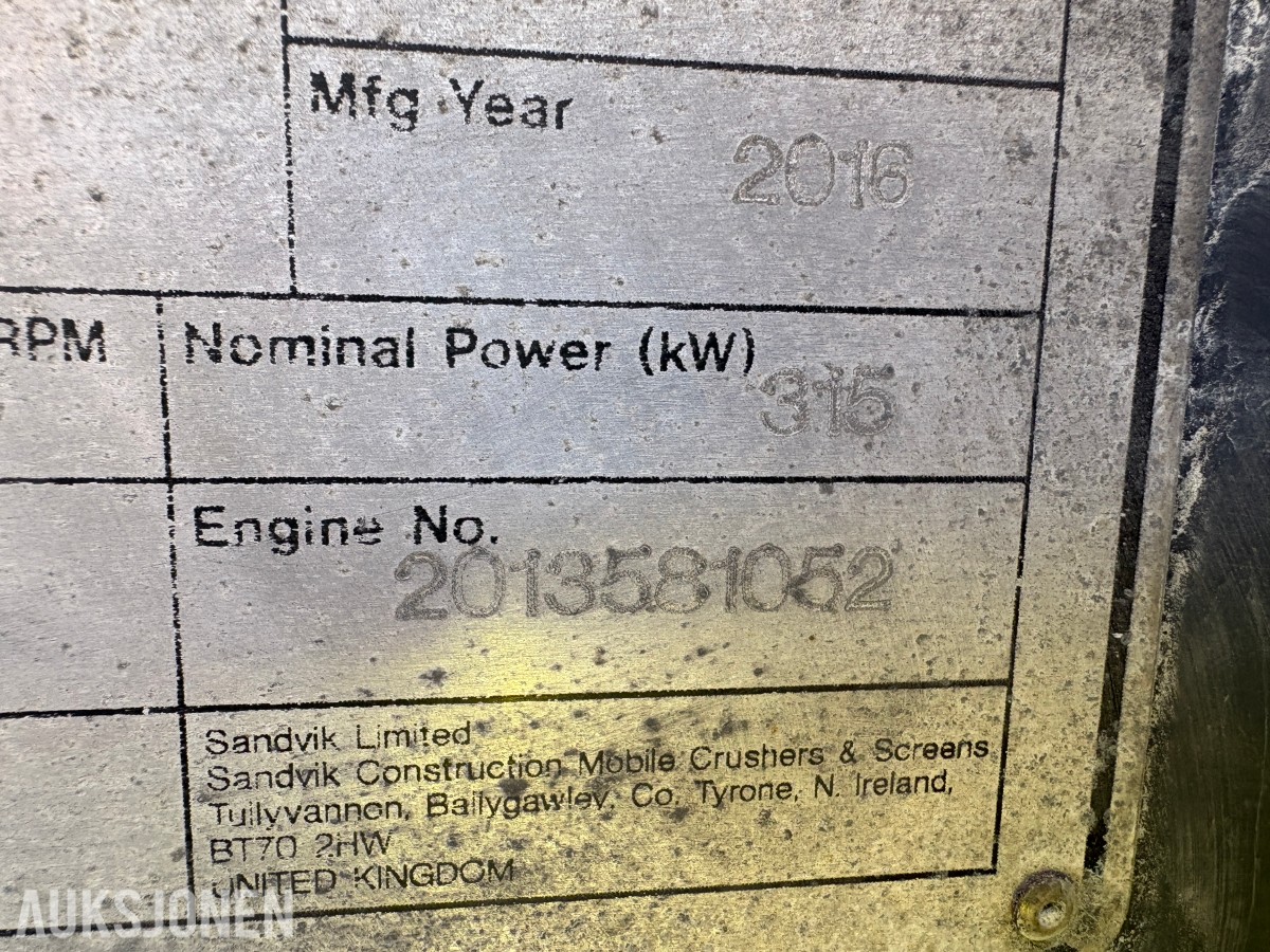2016 Sandvik UH440i Finknuser