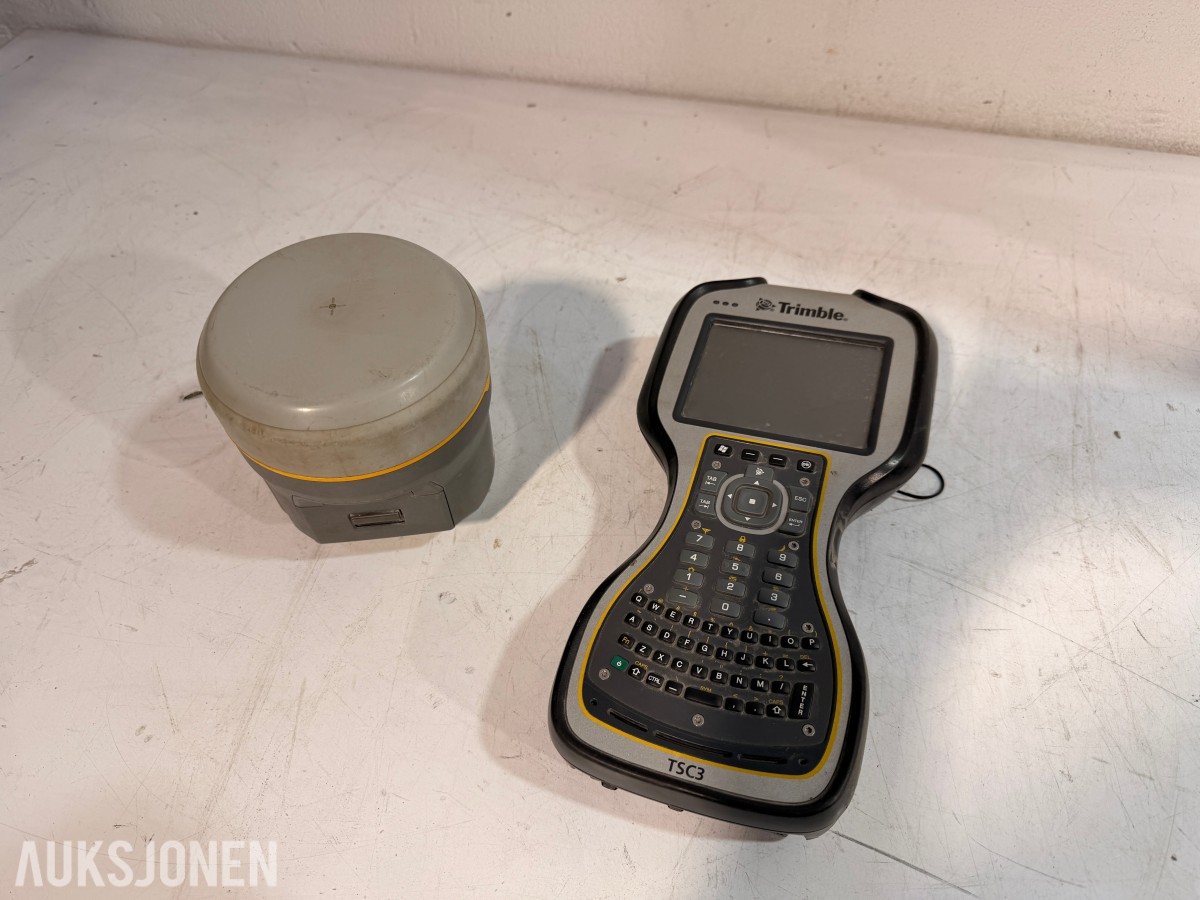 Trimble R10 + Trimble TSC3 målebok