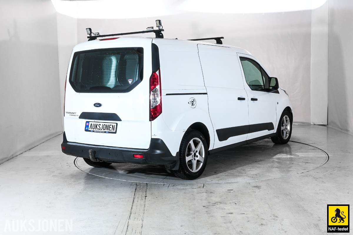 2017 Ford TRANSIT CONNECT 101HK TDCI 3-SETER HENGERFESTE VARMER SERVICEHISTORIKK