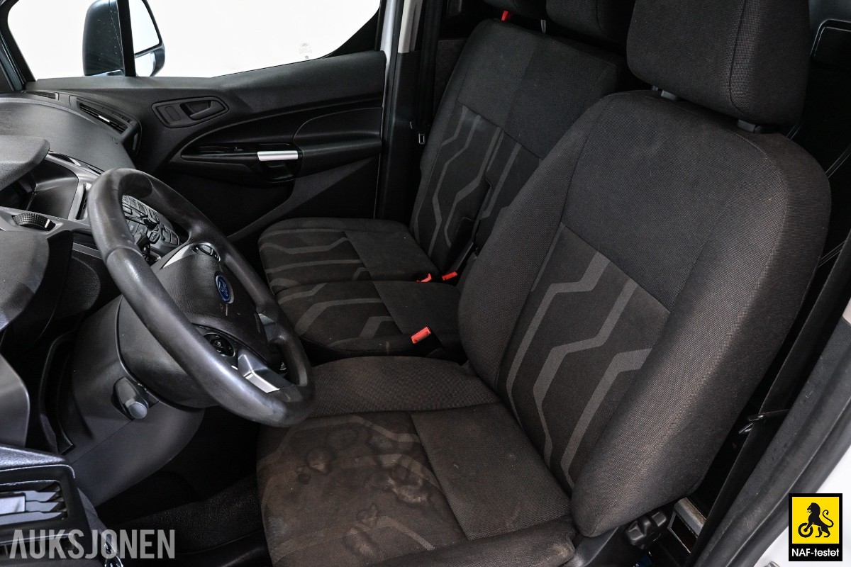2017 Ford TRANSIT CONNECT 101HK TDCI 3-SETER HENGERFESTE VARMER SERVICEHISTORIKK