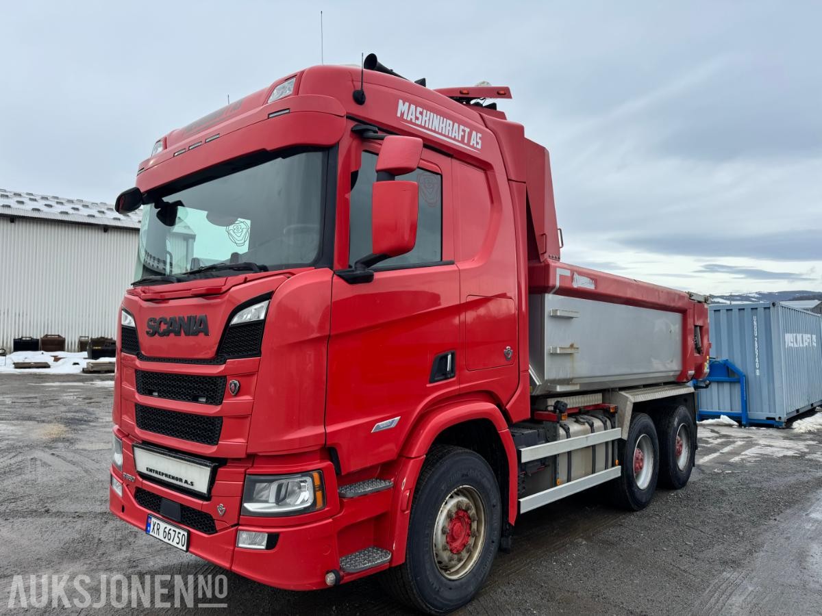 2018 Scania R-serie tippbil Euro 6, 6x4