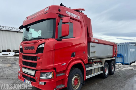 2018 Scania R-serie tippbil Euro 6, 6x4