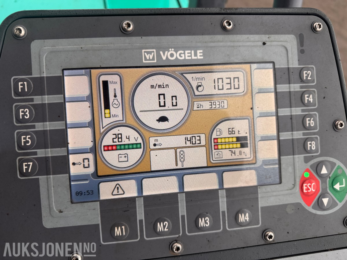 2018 Vögele SUPER 1303-3i Asfaltutlegger / Asfaltlegger