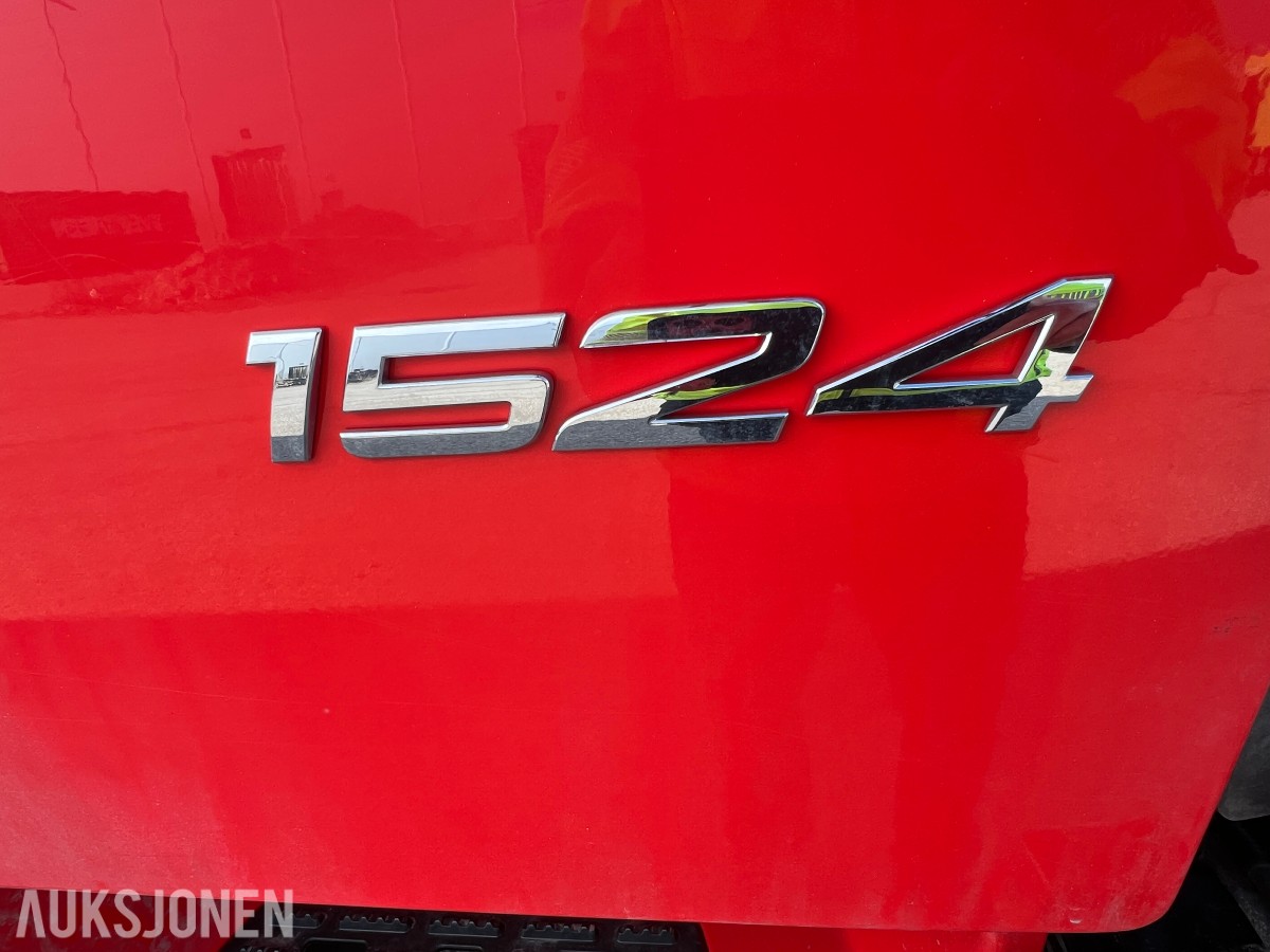 2023 Mercedes-Benz Atego 1524 Arka skap m/sideåpning og løftelemm