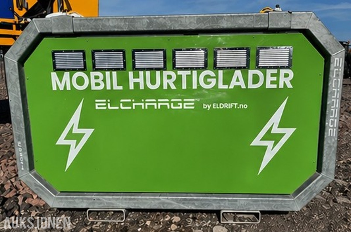 2023 ELCHARGE Mobil hurtiglader – 150 kWh batteribuffer – CCS2