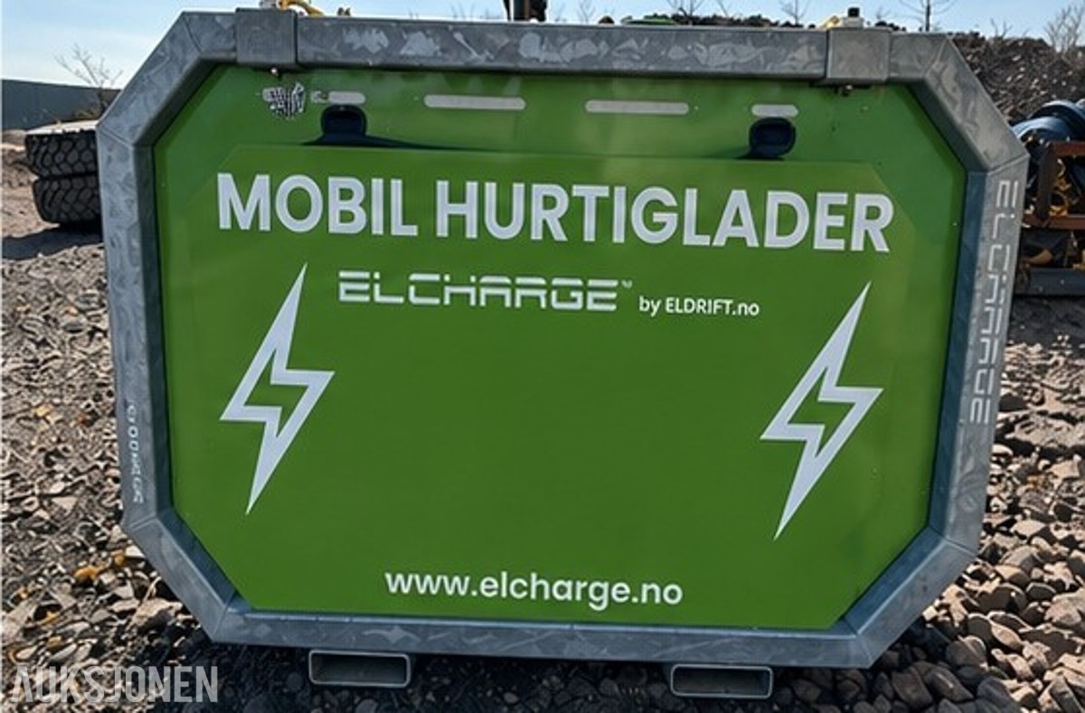2023 ELCHARGE Mobil hurtiglader – 150 kWh batteribuffer – CCS2