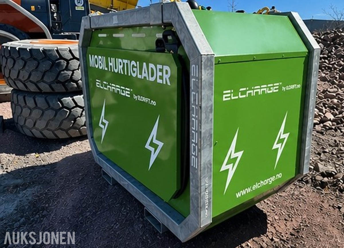 2023 ELCHARGE Mobil hurtiglader – 150 kWh batteribuffer – CCS2