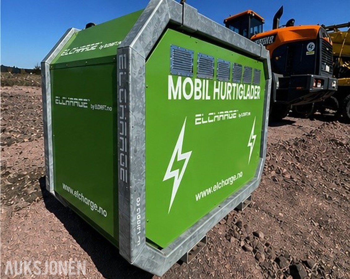 2023 ELCHARGE Mobil hurtiglader – 150 kWh batteribuffer – CCS2