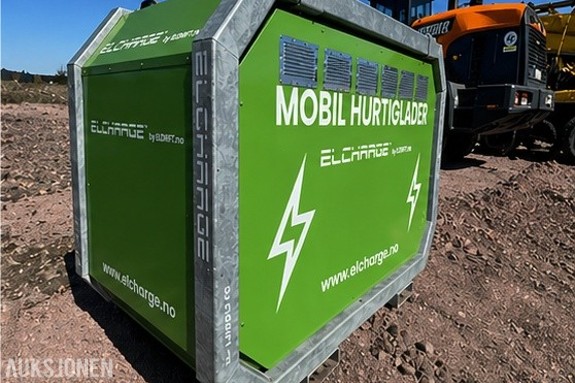 2023 ELCHARGE Mobil hurtiglader – 150 kWh batteribuffer – CCS2