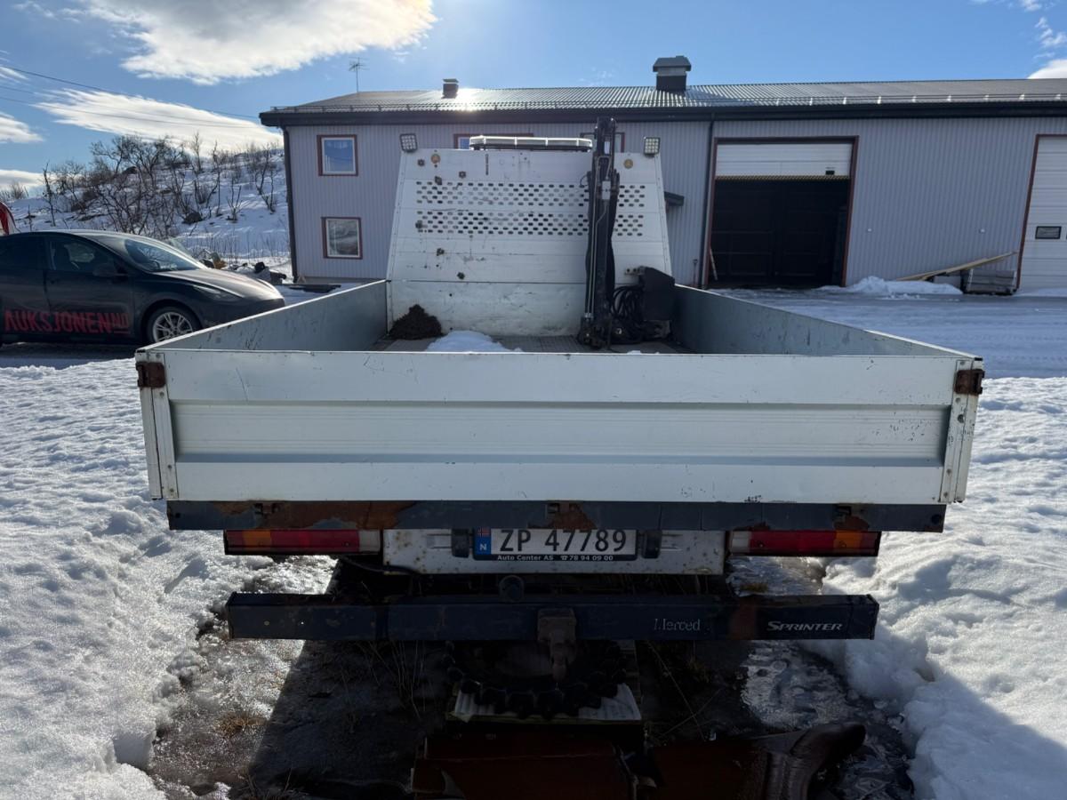 2005 MERCEDES-BENZ SPRINTER 413CDI/40 DOKA – KRANBIL – 4X4 – PLANBIL