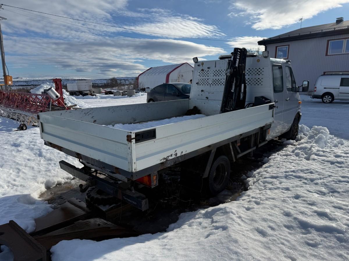 2005 MERCEDES-BENZ SPRINTER 413CDI/40 DOKA – KRANBIL – 4X4 – PLANBIL