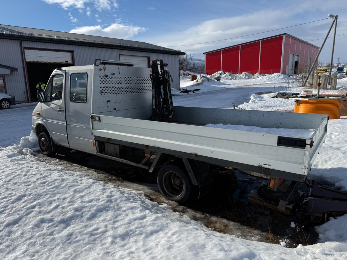2005 MERCEDES-BENZ SPRINTER 413CDI/40 DOKA – KRANBIL – 4X4 – PLANBIL