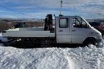 2005 MERCEDES-BENZ SPRINTER 413CDI/40 DOKA – KRANBIL – 4X4 – PLANBIL
