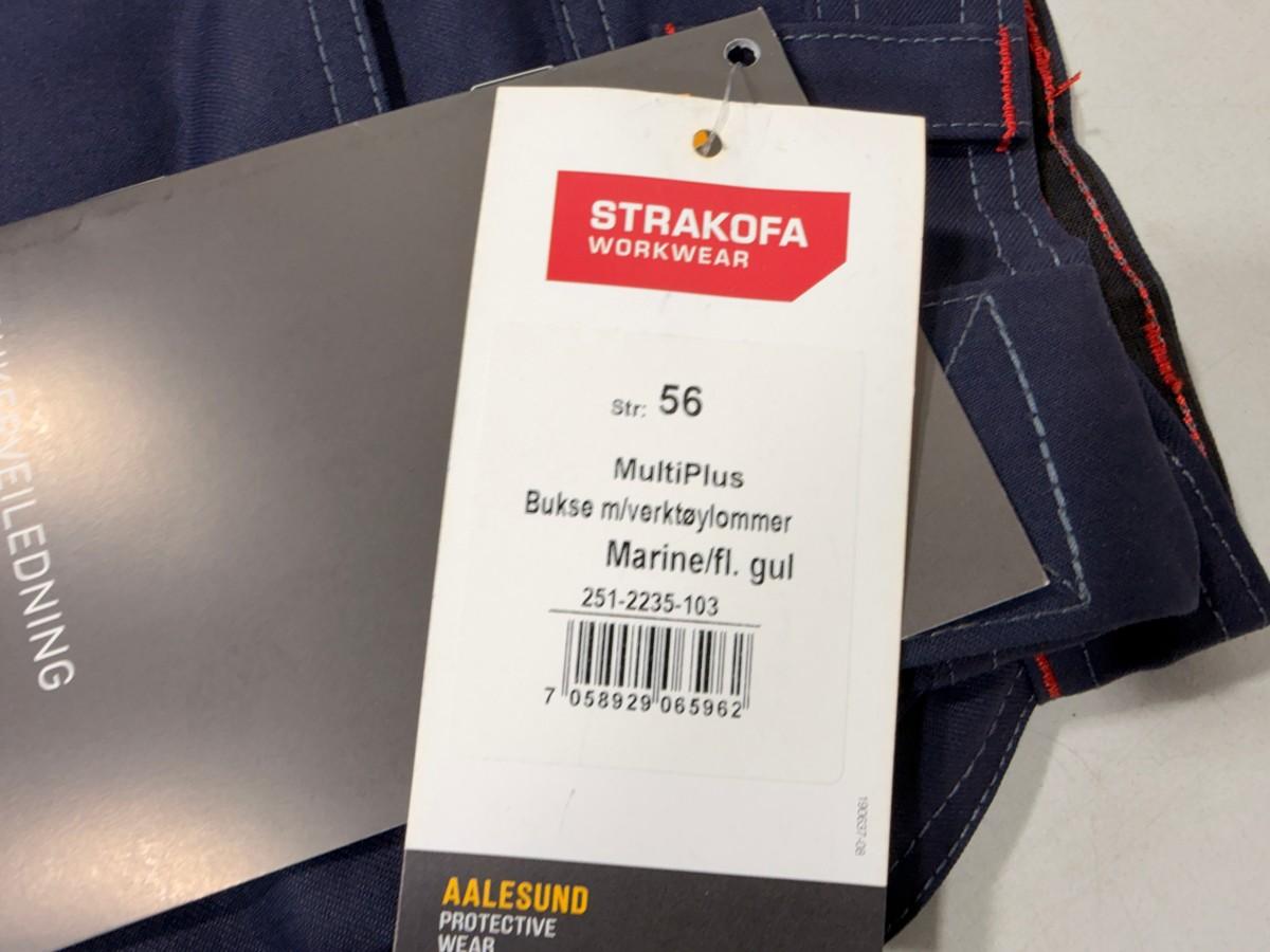 Stort parti blandet arbeidsklær