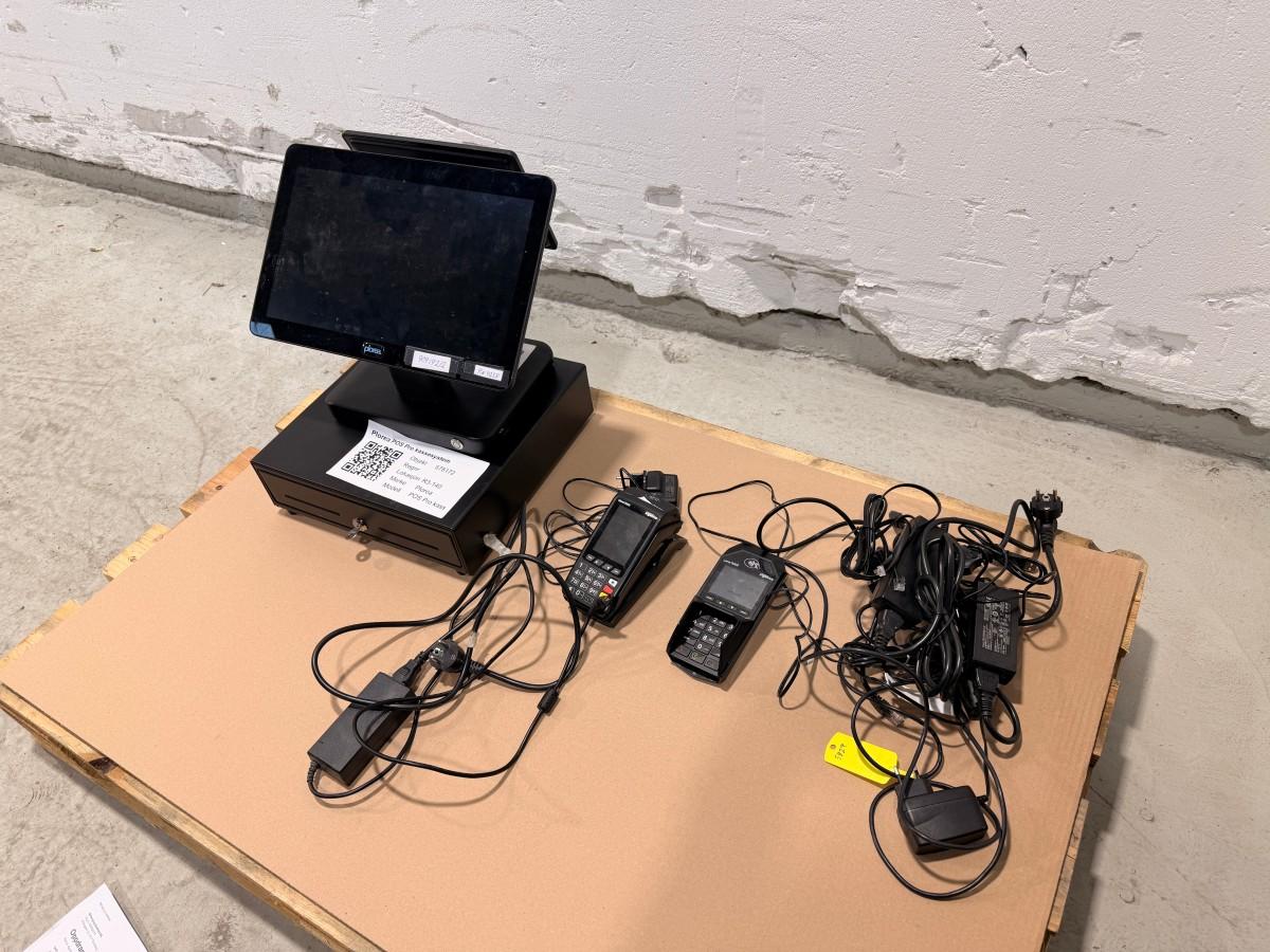 Plorea POS Pro kassesystem med betalingsterminaler