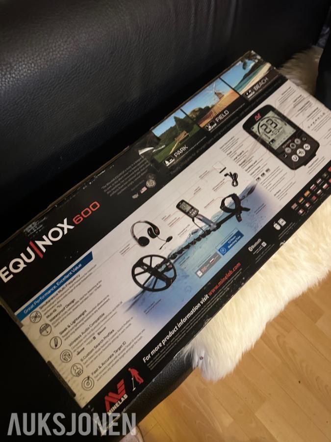Equinox 600 metalldetektor + metalldetektor for barn