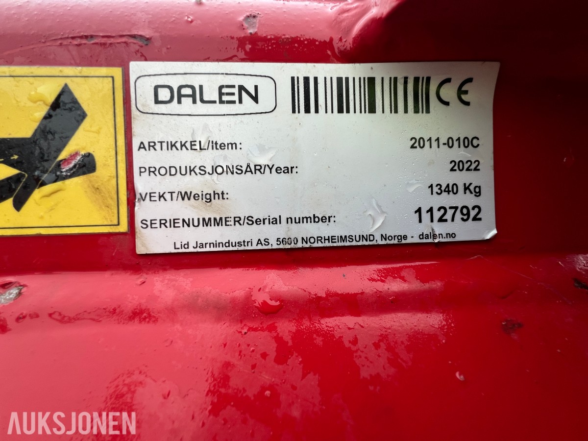 2022 Dalen 2011-010C snøfreser