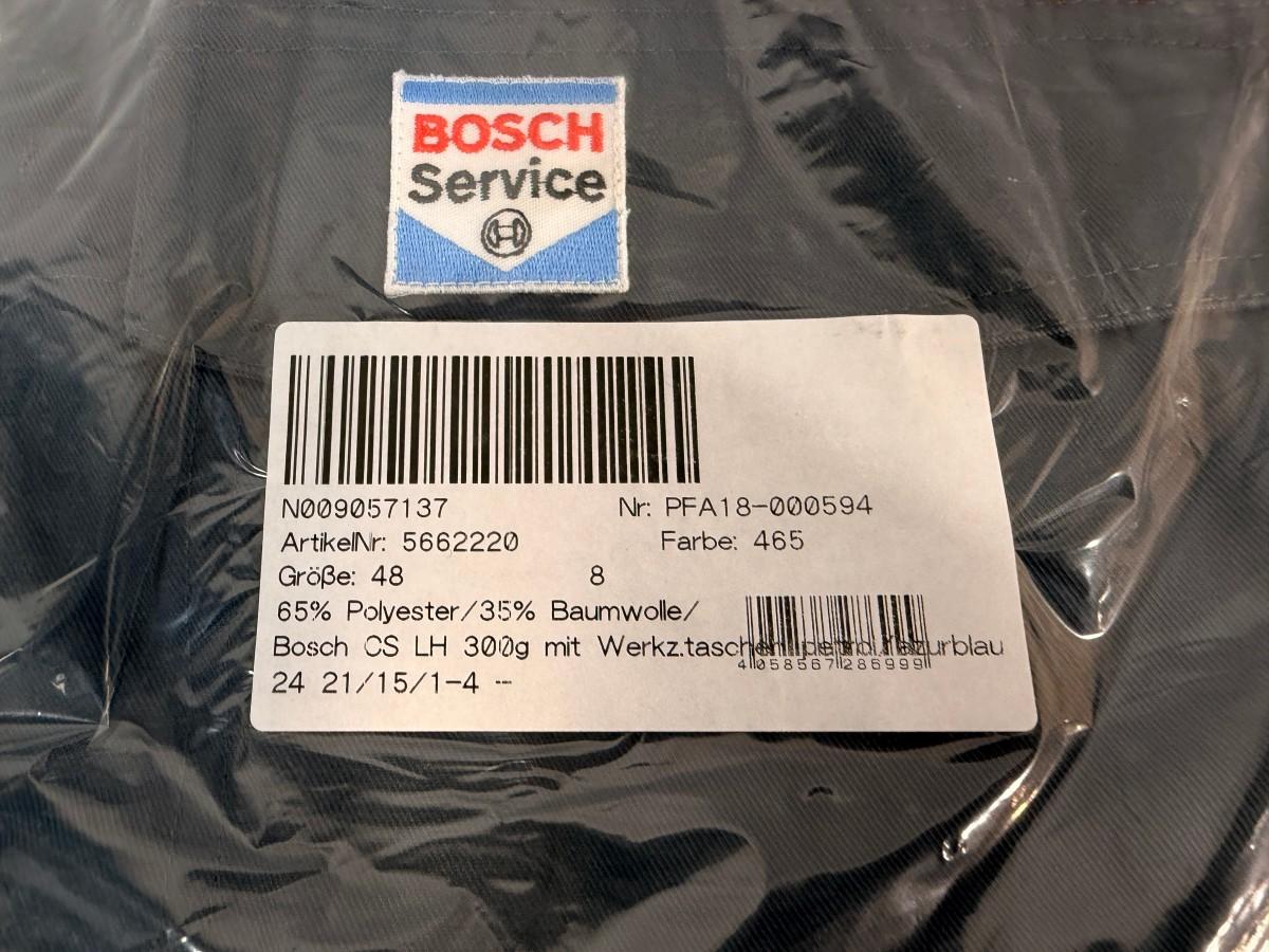 17 stk Bosch Service arbeidsbukser i størrelse 48