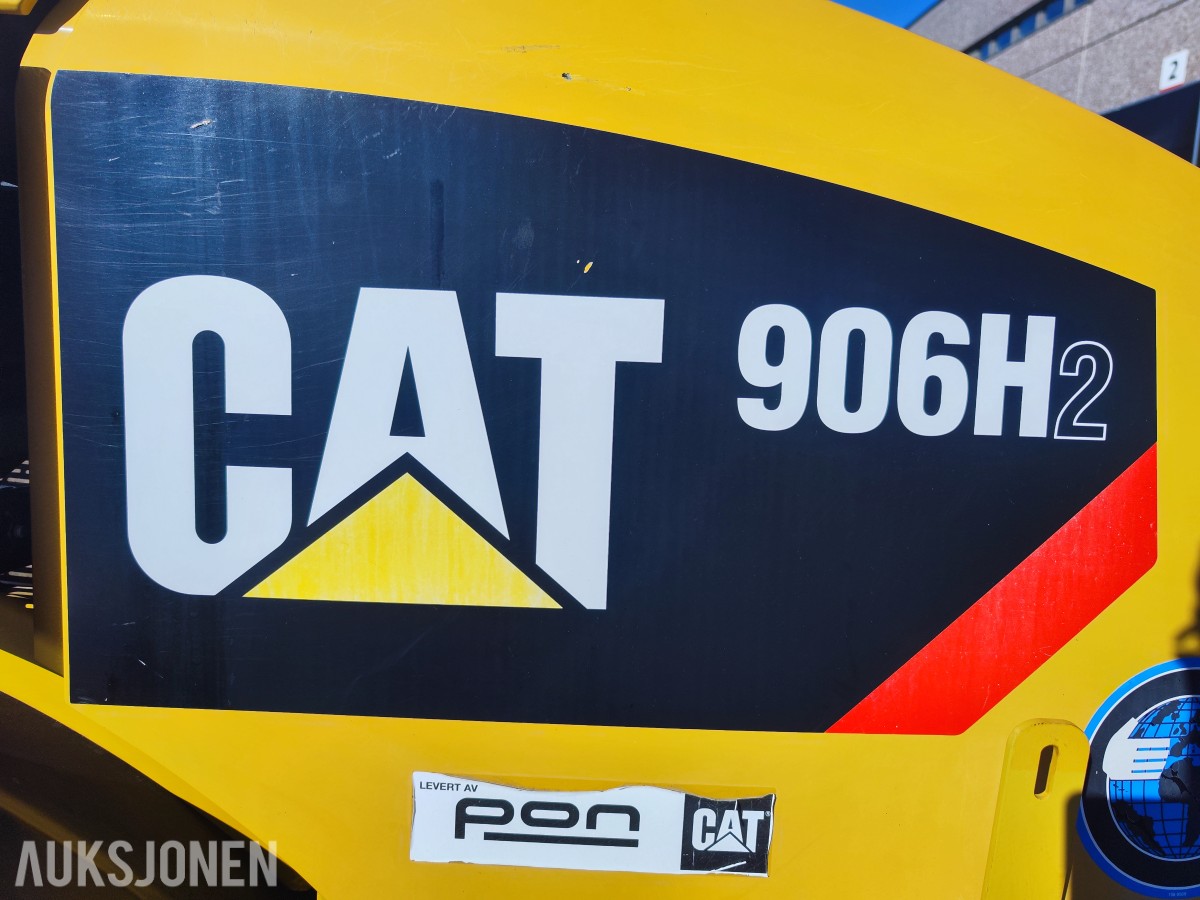 2013 CAT 906H2 hjullaster - lavt timetall – godt utstyrt