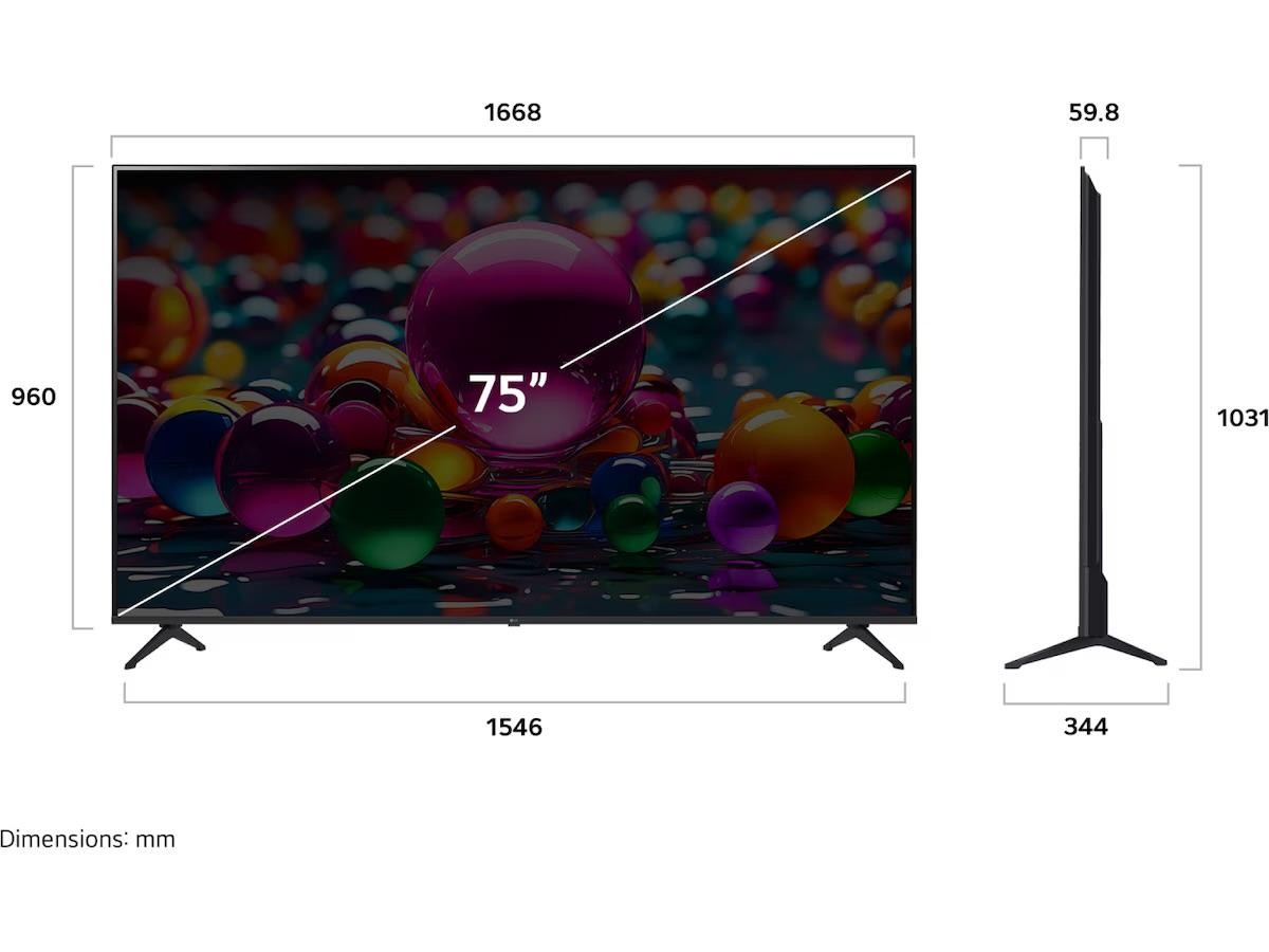 NY I ESKE - LG 75'' AI 4K SMART-TV (2025)