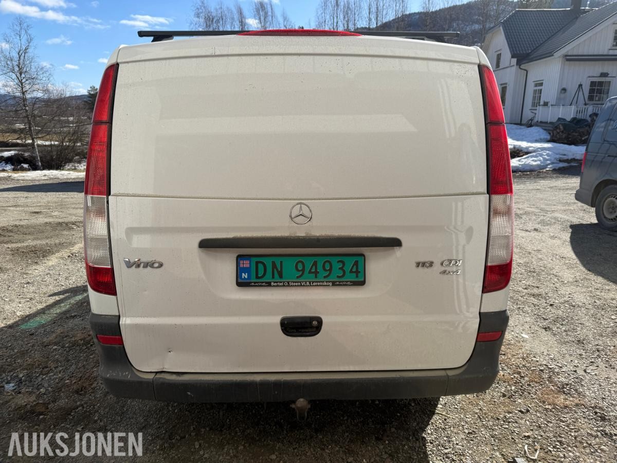 2012 Mercedes-Benz Vito, Spylebil 2.1-136 D 4MATIC, 208000km
