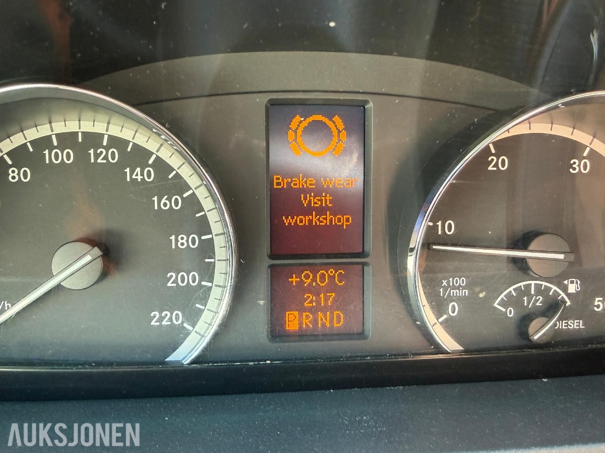 2012 Mercedes-Benz Vito, Spylebil 2.1-136 D 4MATIC, 208000km