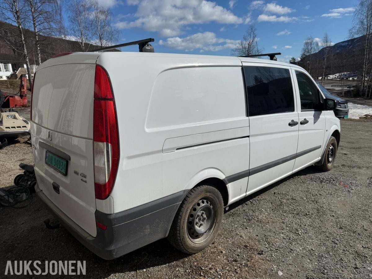 2012 Mercedes-Benz Vito, Spylebil 2.1-136 D 4MATIC, 208000km