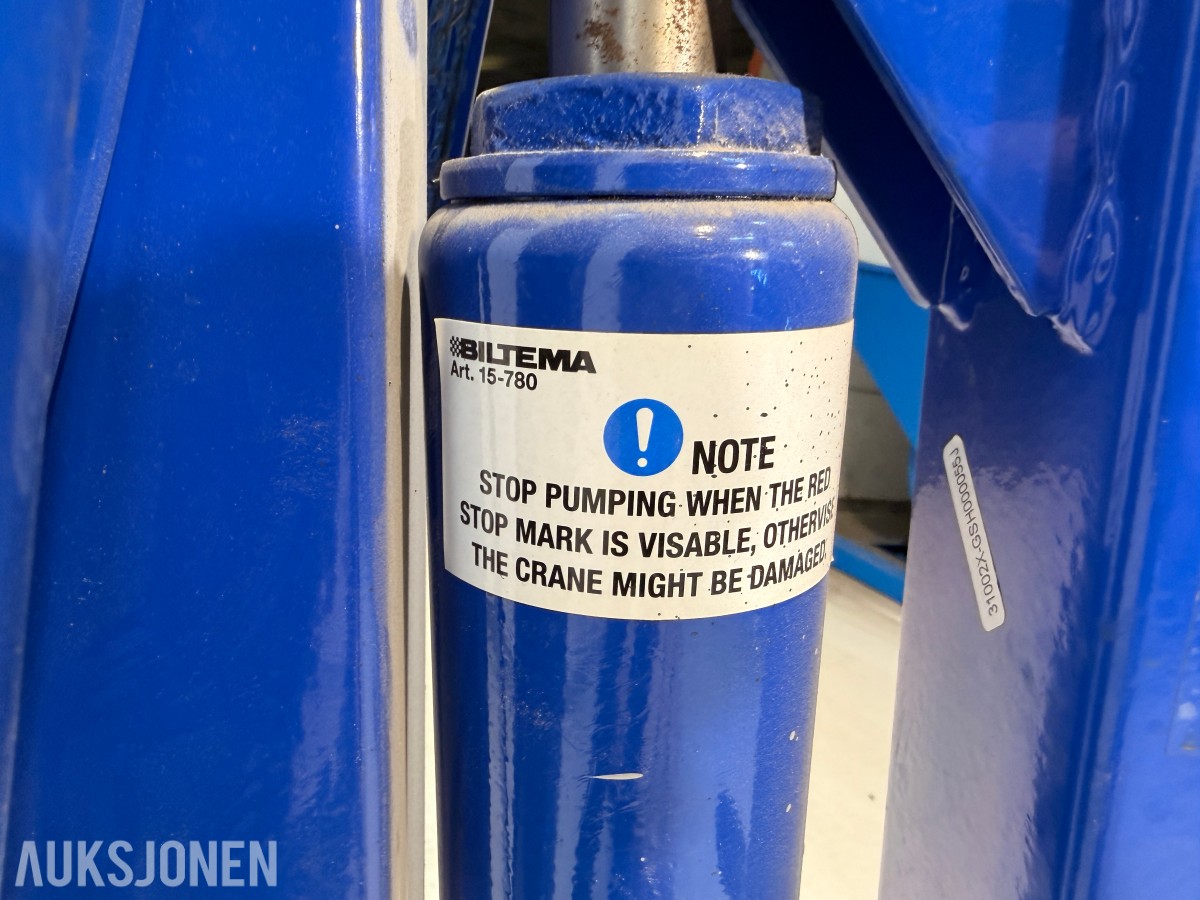 2018 Biltema Verkstedkran 1000 kg - 15-780