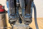 3 x industristøvsugere: Dustcontrol DC3900, DC2500 Twin og Pullman PV300P)