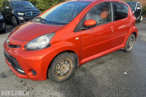 2012 Toyota Aygo, 1.0-68, 92500km