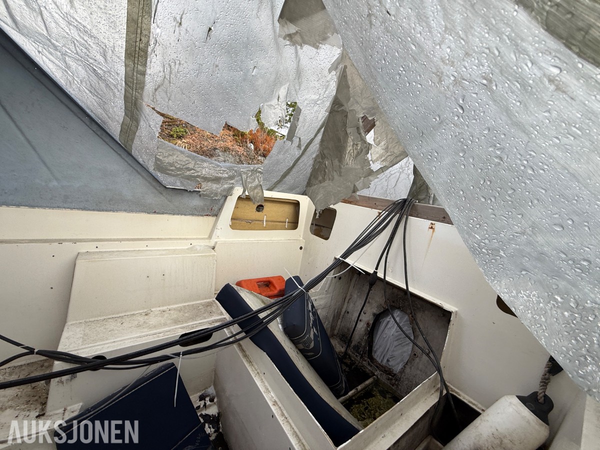 Mørebas 7200 – ombygd til påhengsmotor