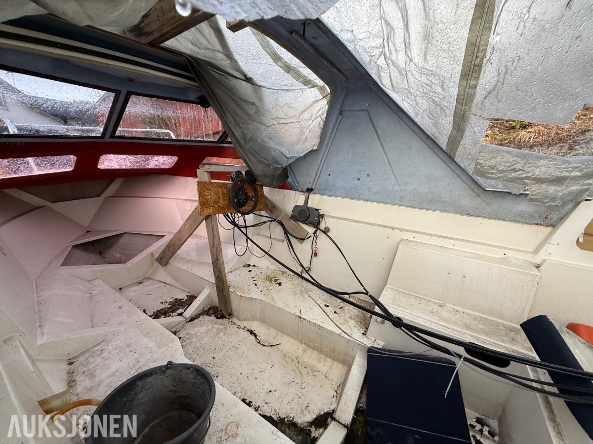 Mørebas 7200 – ombygd til påhengsmotor