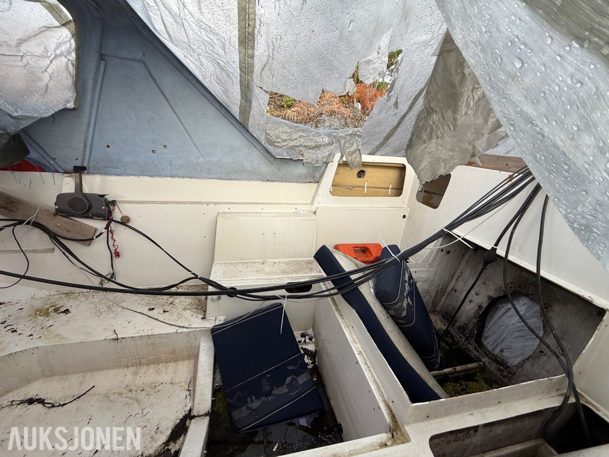 Mørebas 7200 – ombygd til påhengsmotor