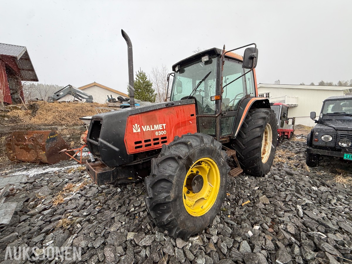 Valmet 6300 med turbinclutch selges