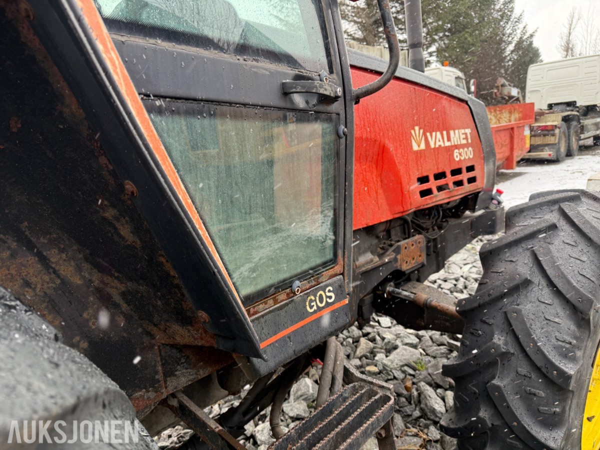 Valmet 6300 med turbinclutch selges