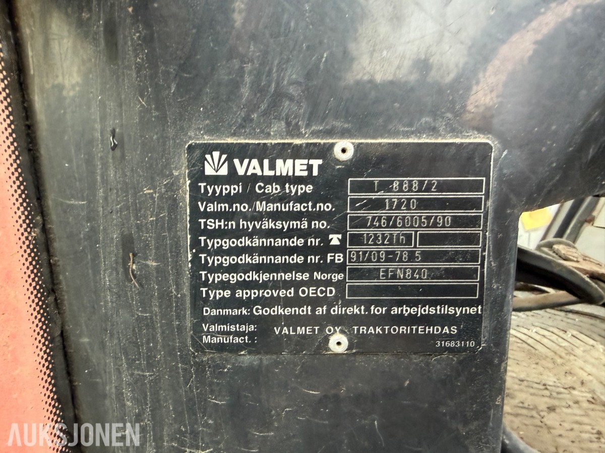 Valmet 6300 med turbinclutch selges