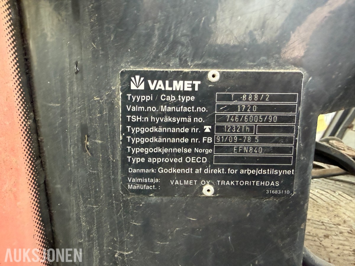 Valmet 6300 med turbinclutch selges
