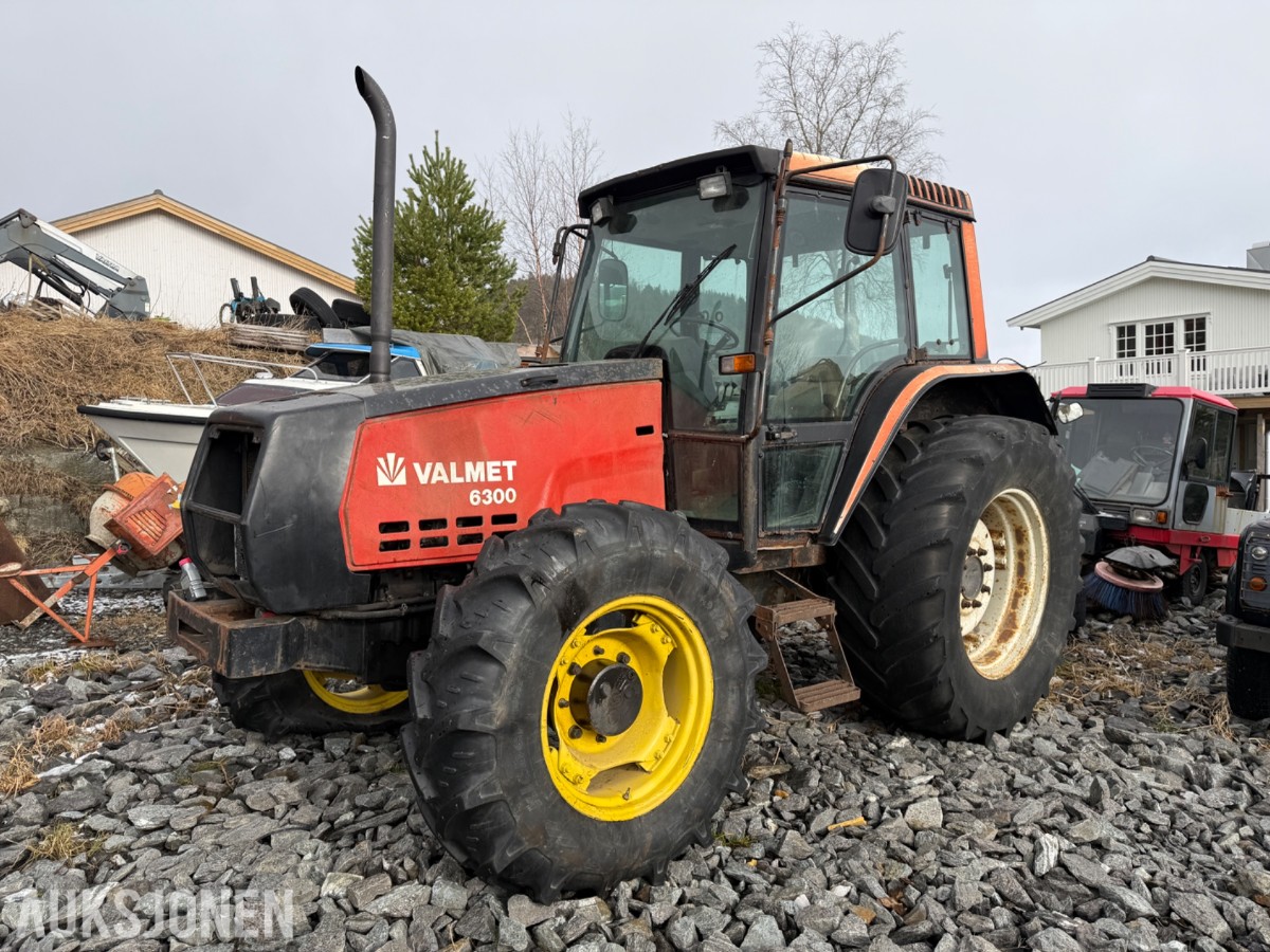 Valmet 6300 med turbinclutch selges