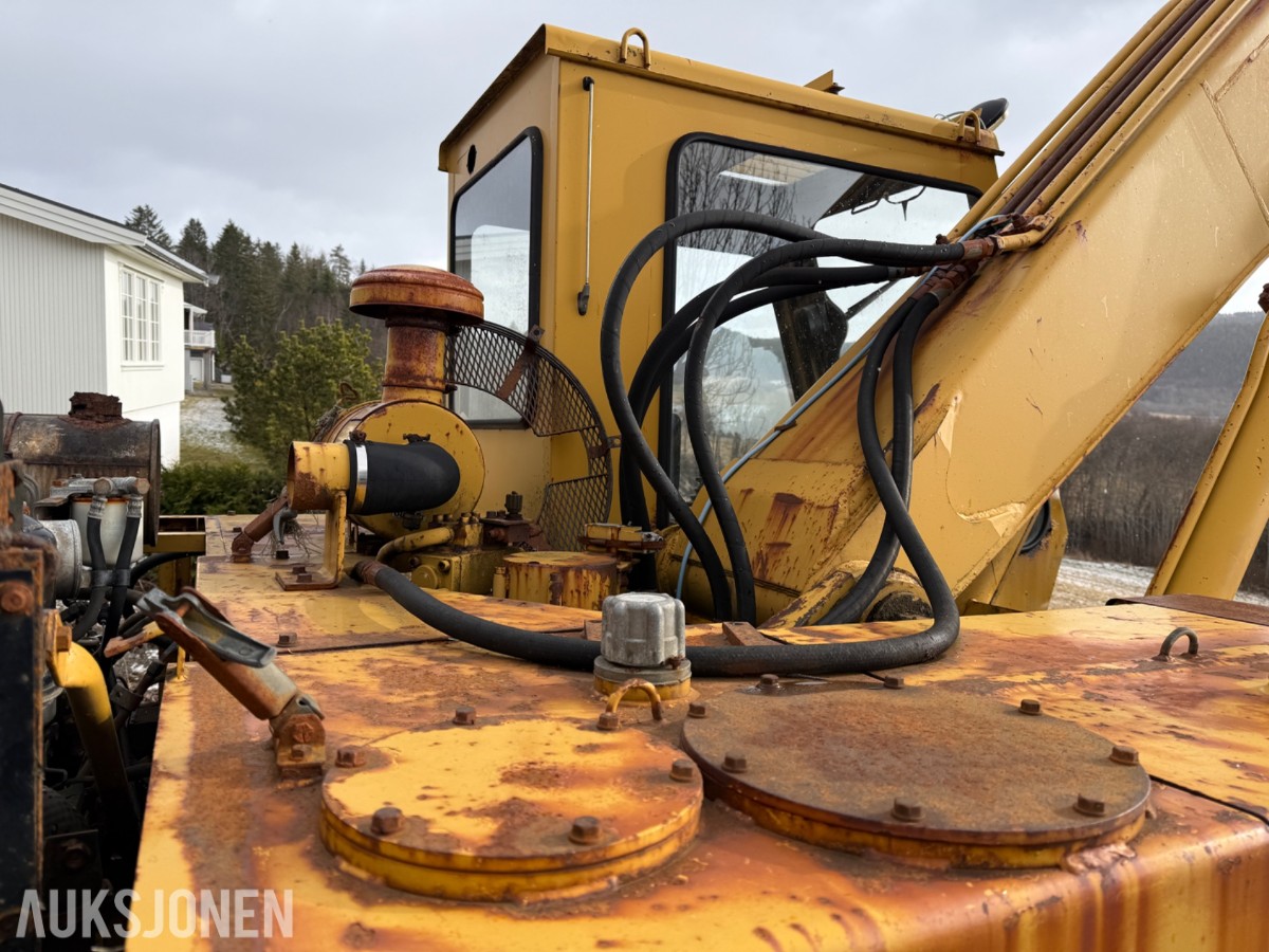Mitsubishi MS 120-2 Gravemaskin med 8799 timer