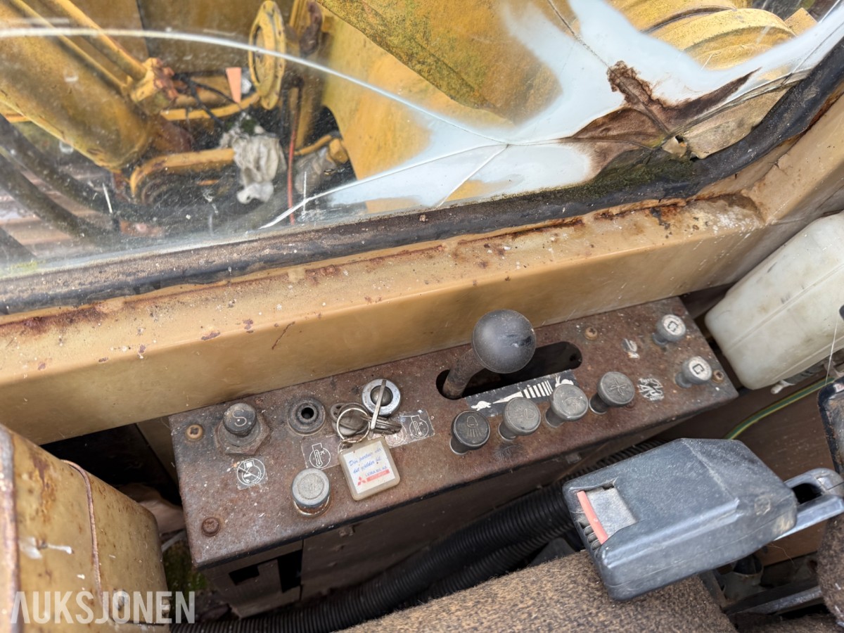 Mitsubishi MS 120-2 Gravemaskin med 8799 timer