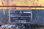 Mitsubishi MS 120-2 Gravemaskin med 8799 timer