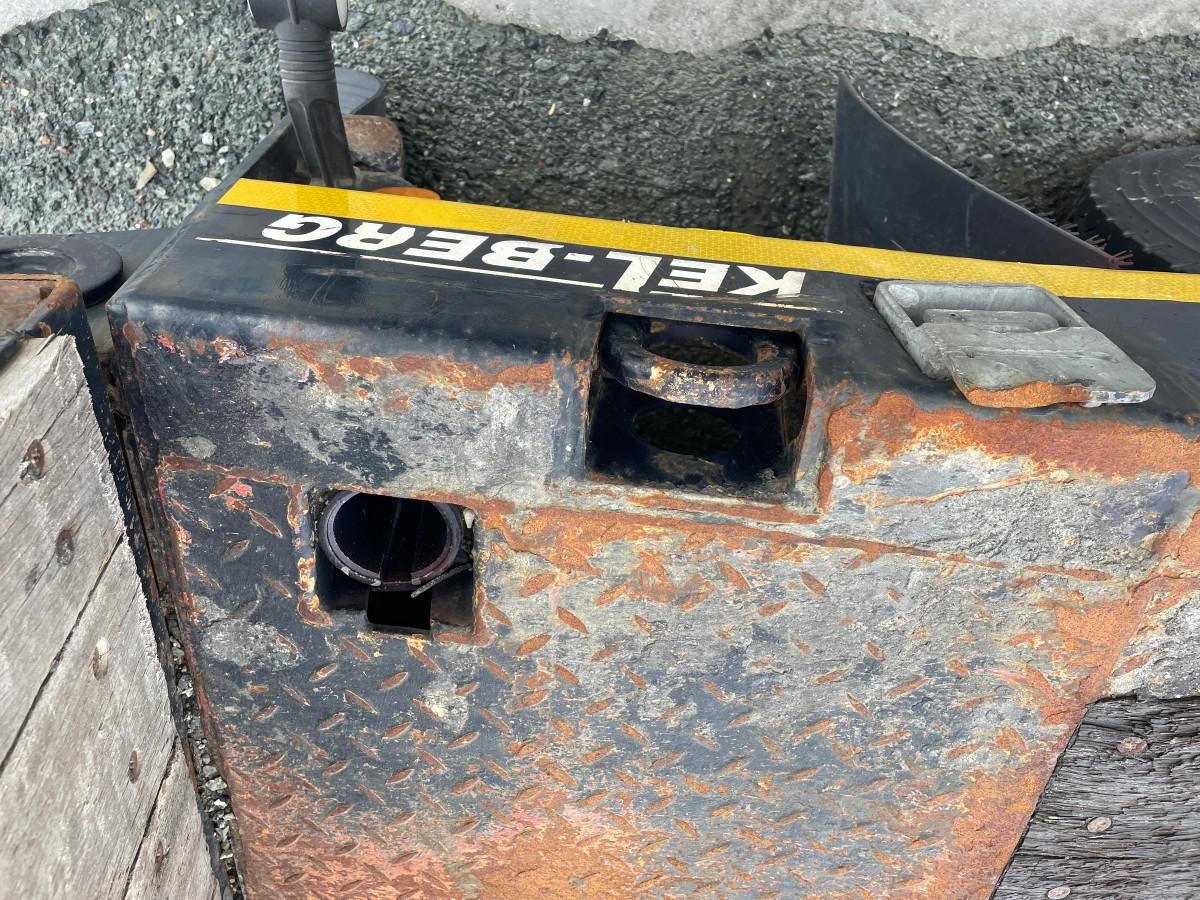 2017 Kel-Berg Maskinhenger 4 akslet m/hydrauliske kjørebruer