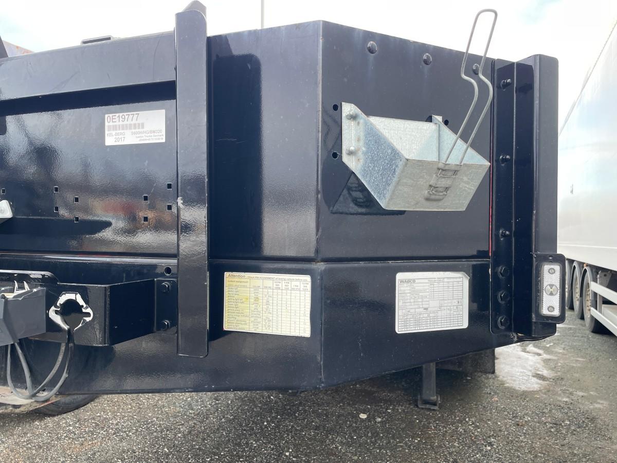 2017 Kel-Berg Maskinhenger 4 akslet m/hydrauliske kjørebruer