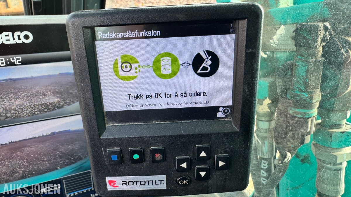 2021 Kobelco SK75SR-7. R3 m/gripekasset 3 skuffer, sentralsmøring, dieselfyllepumpe