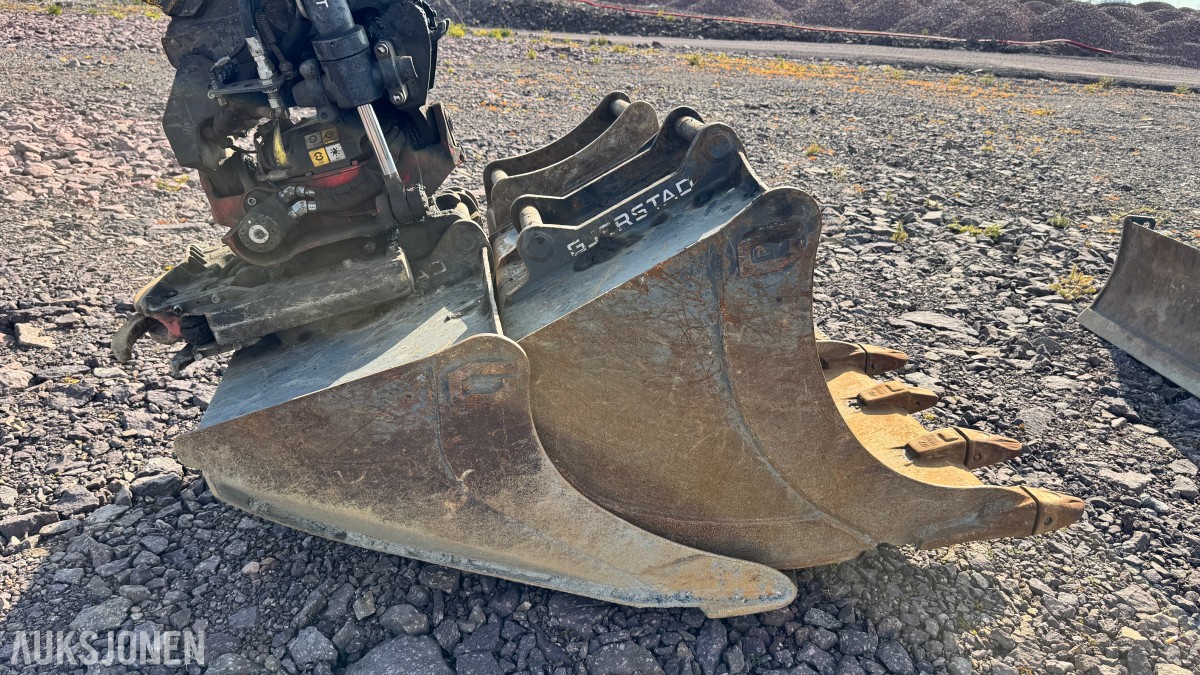 2021 Kobelco SK75SR-7. R3 m/gripekasset 3 skuffer, sentralsmøring, dieselfyllepumpe