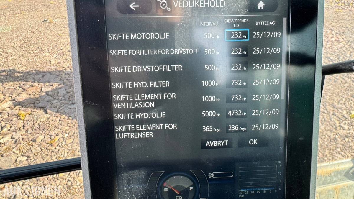 2021 Kobelco SK75SR-7. R3 m/gripekasset 3 skuffer, sentralsmøring, dieselfyllepumpe