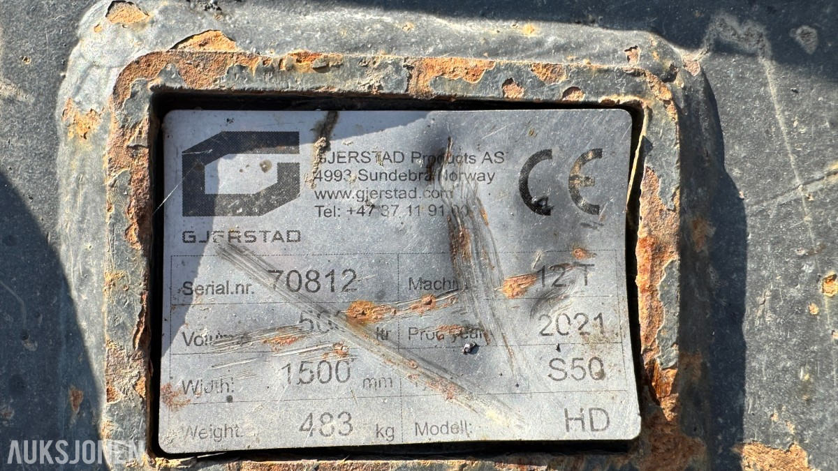 2021 Kobelco SK75SR-7. R3 m/gripekasset 3 skuffer, sentralsmøring, dieselfyllepumpe